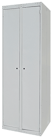 Шкаф металлический 2-х створчатый для спецодежды ШР(800)