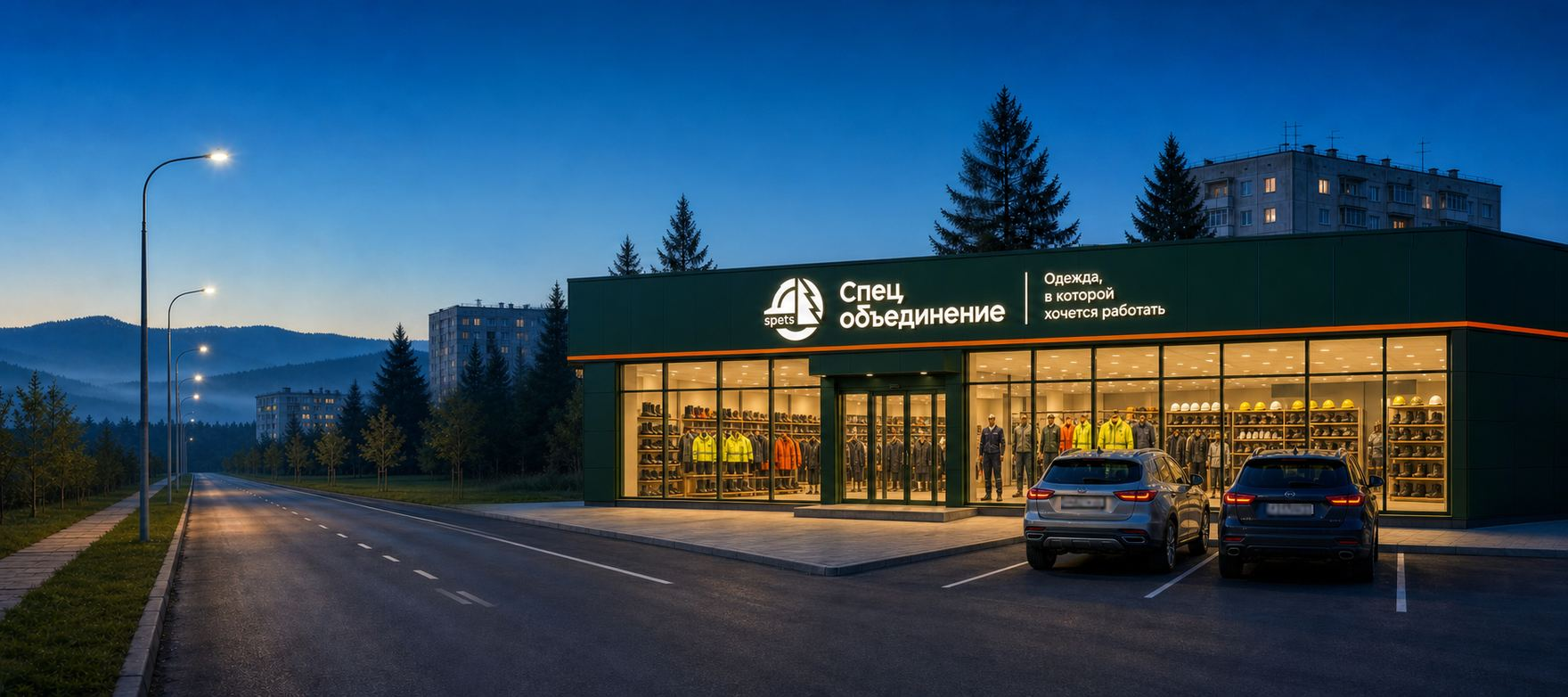 Магазин под брендом Спецобъединение