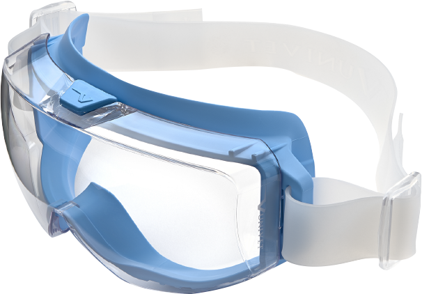 Очки UNIVET™ 650 (650.S1.00.00) (РС) автоклавируемые н/в