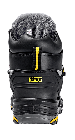 Ботинки iForm® ORIGINAL (ОРИДЖИНАЛ) с КП и КС нат. мех кожаные ПУ/нитрил