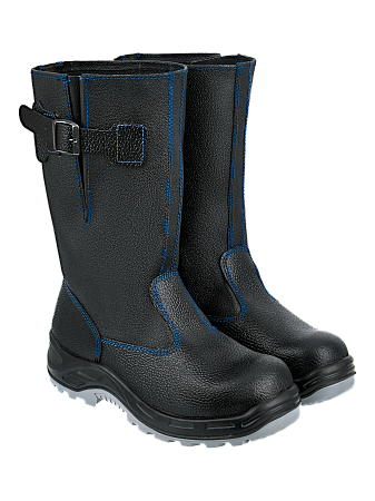 Сапоги СОЮЗНИК с МП иск. мех юфть/кирза ПУ/ТПУ