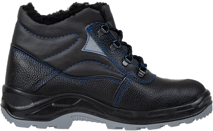 Ботинки СОЮЗНИК с МП иск. мех кожаные ПУ/ТПУ