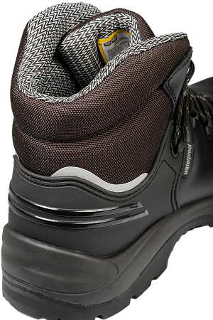 Ботинки Х430 с КП и КС, кожа, ПУ/резина (черный /BLK)