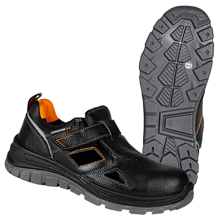 Полуботинки с перфорацией OPERATOR 2.0 с КП и КС кожаные ПУ/ТПУ