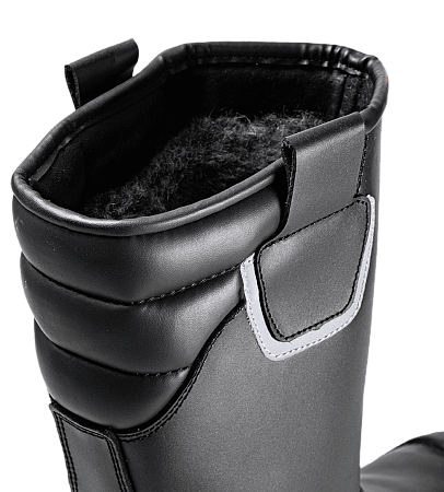 Сапоги iForm® ORIGINAL (ОРИДЖИНАЛ) с КП и КС шерст. мех кожаные ПУ/нитрил