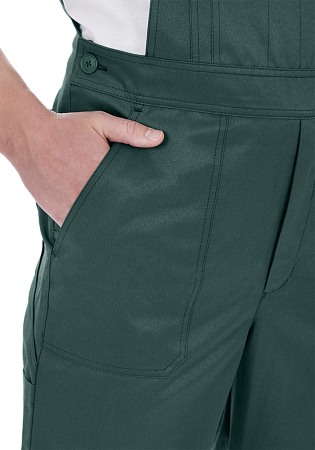 Костюм ТЕХНИК 2 летний, т/зеленый-черный (Куртка, полукомбинезон)