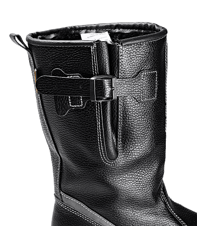 Сапоги TURBO с КП нат. мех хромовые ПУ/нитрил