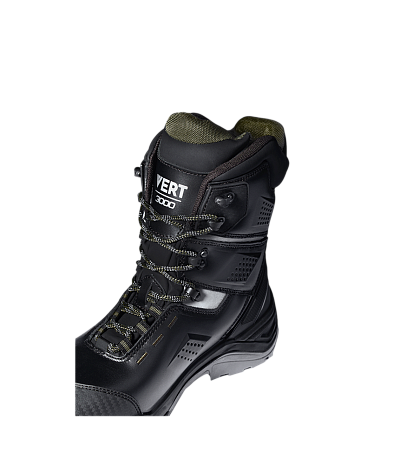 Ботинки VERT высокий берец с КП и КС кожаные ПУ/ТПУ