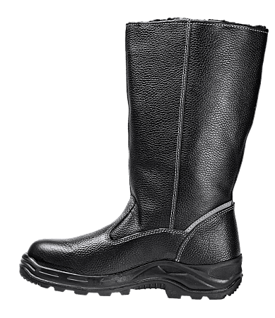 Сапоги TURBO высокие с КП и КС нат. мех хромовые ПУ/нитрил