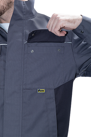 Куртка GT летняя, серый-т.серый