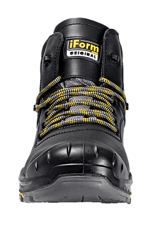 Ботинки iForm® ORIGINAL (ОРИДЖИНАЛ) с КП и КС шерст. мех кожаные ПУ/нитрил