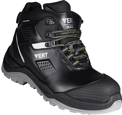 Ботинки VERT с КП и КС нат. мех кожаные ПУ/ТПУ