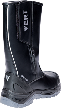 Сапоги VERT высокие с КП и КС шерст. мех кожаные ПУ/ТПУ
