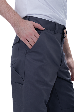 Брюки GT летние, серый-т.серый