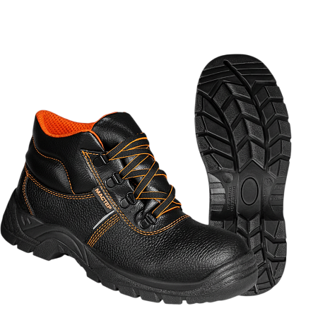 Ботинки МАСТЕР кожаные ПУ