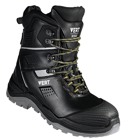 Ботинки VERT высокий берец с КП и КС шерст. мех кожаные ПУ/ТПУ