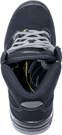 Ботинки DESERT (ДЕЗЕРТ) с МП и МС, текстиль ПУ/ПУ (черный/BLK)