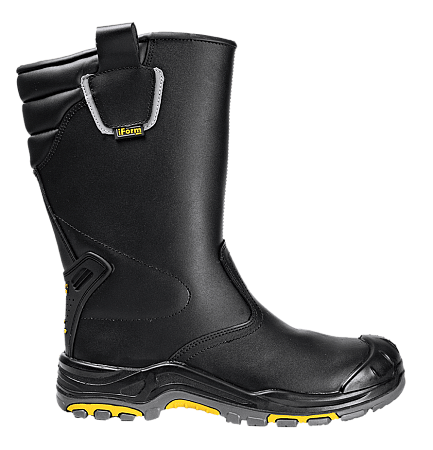 Сапоги iForm® ORIGINAL (ОРИДЖИНАЛ) с КП и КС шерст. мех кожаные ПУ/нитрил