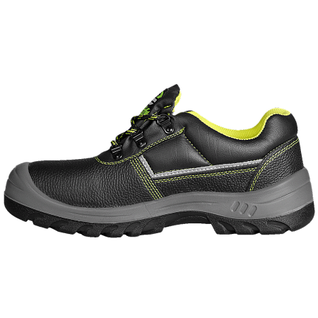 Полуботинки СПЕЦ® кожаные с МП и МС на ПУ/ПУ