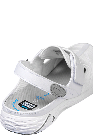 Полуботинки (тип сабо) ALIZA (АЛИЗА), женские, иск кожа/лайкра ЭВА/резина (белый/WHT)