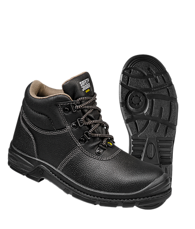 Ботинки BESTBOY259 (БЕСТБОЙ259) с МП и МС нат.мех, кожаные ПУ/нитрил