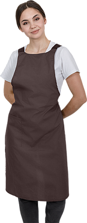 Фартук ЕВРО, коричневый