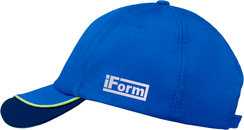 Бейсболка IFORM, василек-синий