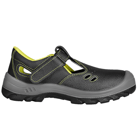 Полуботинки с перфорацией СПЕЦ® с МП кожаные на ПУ/ПУ