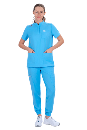 Брюки КЕЛЛИ, голубой