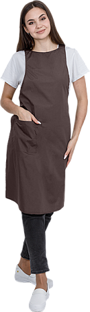 Фартук ЕВРО, коричневый