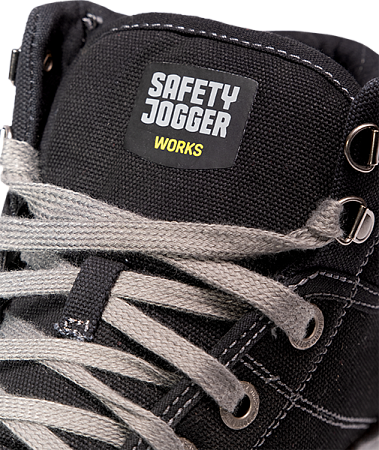 Ботинки DESERT (ДЕЗЕРТ) с МП и МС, текстиль ПУ/ПУ (черный/BLK)