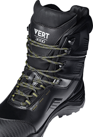 Ботинки VERT высокий берец с КП и КС нат. мех кожаные ПУ/ТПУ