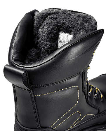 Ботинки iForm® ORIGINAL (ОРИДЖИНАЛ) высокий берец с КП и КС шерс. мех кожаные ПУ/нитрил