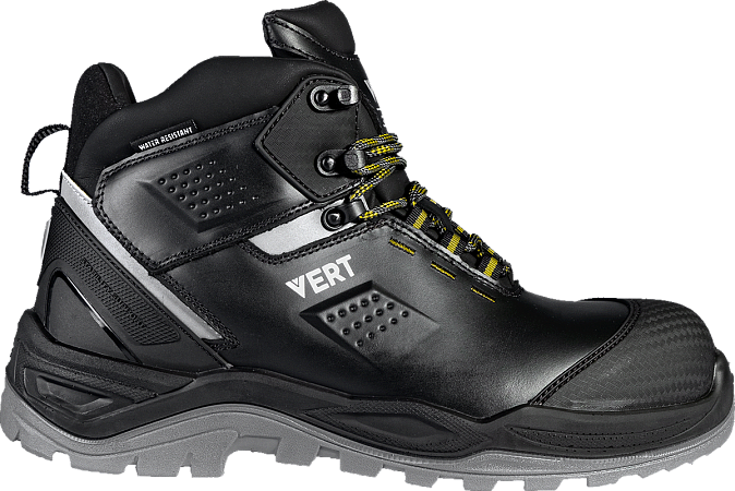 Ботинки VERT с КП и КС шерст. мех кожаные ПУ/ТПУ