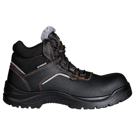 Ботинки STRONG (Стронг) с КП иск. мех кожаные ПУ/ПУ