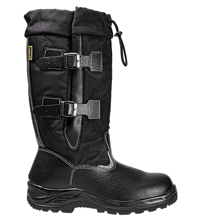 Сапоги TURBO "СЕВЕР" с КП и многосл. утепл. кожа/оксфорд ПУ/нитрил