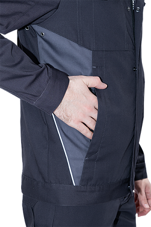 Куртка GT летняя, т.серый-серый