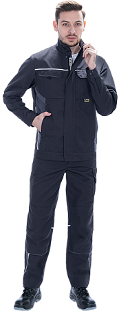 Брюки GT летние, т.серый-серый