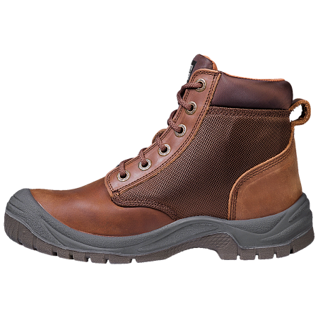 Ботинки DAKAR (ДАКАР) с МП и МС, нубук ПУ/ПУ (коричневые/BRN)