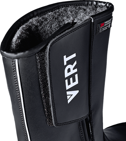 Сапоги VERT высокие с КП и КС Thinsulate® шерст. мех кожаные ПУ/ТПУ