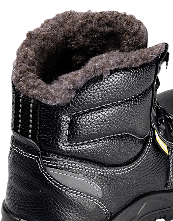 Ботинки TURBO с КП шерст. мех хромовые ПУ/нитрил