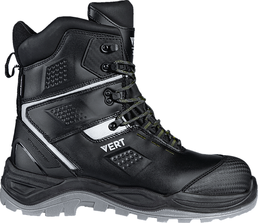 Ботинки VERT высокий берец с КП и КС шерст. мех кожаные ПУ/ТПУ