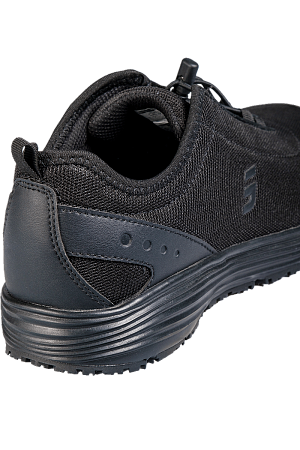 Полуботинки (тип туфли) JAMES (ДЖАМЕС) текстиль, мужские, ЭВА/резина (черные/BLK)