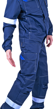 Костюм СТАРАТЕЛЬ летний, синий-василек (Куртка+брюки)