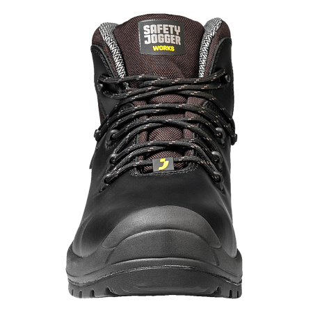 Ботинки Х430 с КП и КС, кожа, ПУ/резина (черный /BLK)