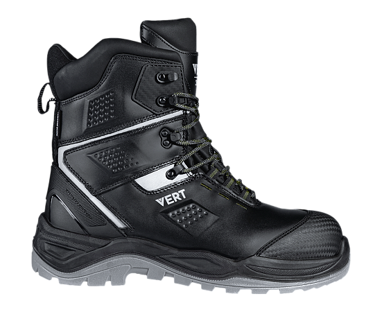 Ботинки VERT высокий берец с КП и КС шерст. мех кожаные ПУ/ТПУ