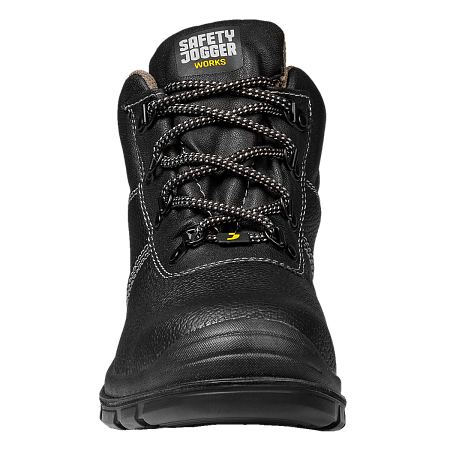 Ботинки BESTBOY259 (БЕСТБОЙ259) с МП и МС нат.мех, кожаные ПУ/нитрил