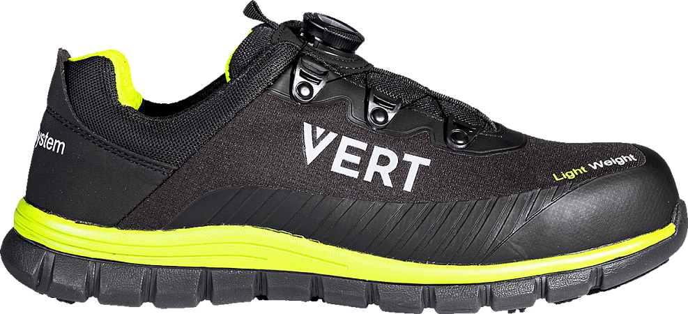 Полуботинки VERT с системой быстрой шнуровки с КП и КС на ЭВА/резина