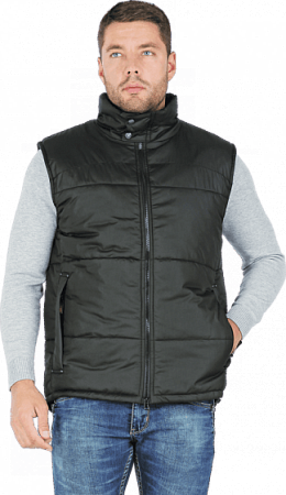 Жилет САТУРН зимний, черный