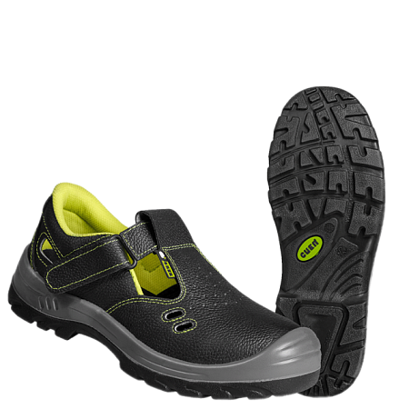 Полуботинки с перфорацией СПЕЦ® кожаные на ПУ/ПУ